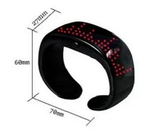LED Armband, Blue tooth Programierbar Light up USB Aufladbar 